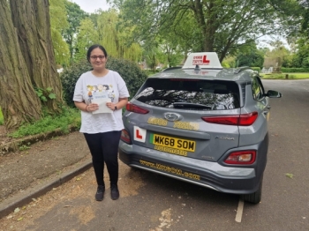 Neethu Ramakumar<br />
Congratulations to Neethu on passing her Automatic Practical driving test First Time Today Tuesday 23rd May 2023. at Bletchley Driving Test Centre. with a little help from Mark at Milton Keynes school of motoring, Wish Neethu all the very best for her driving and thank you for using Milton Keynes school of motoring as your training provider.<br />
www.mksom.com.<br />
Both Female and Male 
