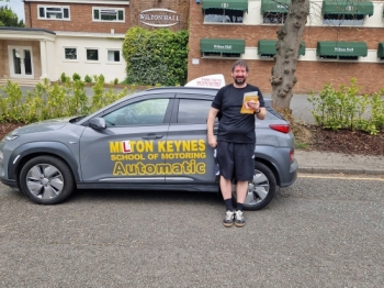 Congratulations to Tyrone McConnell who passed today Tuesday 26th April 2023 at Bletchley test centre in our Electric / automatic Hyundai Kona. Safe driving from all at www.MKSOM.com #drivinglessons #drivinglessonsmiltonkeynes #automaticdrivinglessons #femaledrivinginstructor #electricdrivingschool