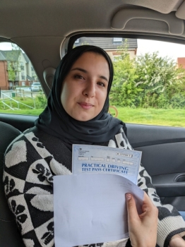 Congratulations to Moor who passed her Test Today Friday 13th May 2022 at Bletchley test centre. with our instructor Vicky at Milton Keynes School of Motoring . All the best from MKSOM #drivinglessons #drivinglessonsmiltonkeynes #automaticdrivinglessons #femaledrivinginstructor #electricdrivingschool.